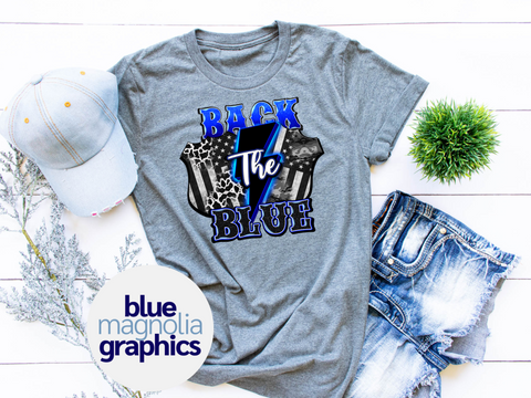 Back the Blue Bolt