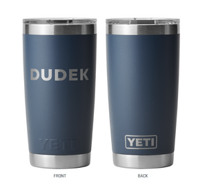 Dudek 20 oz. Yeti Tumbler