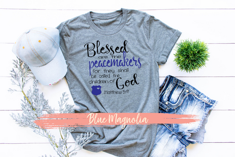 Blessed are the Peacemakers
