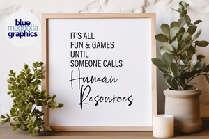 It's All Fun & Games