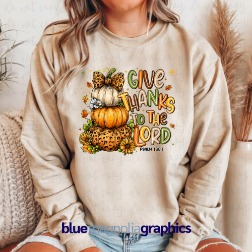 Give Thanks to the Lord