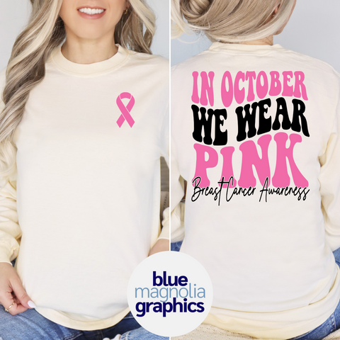 In October We Wear Pink